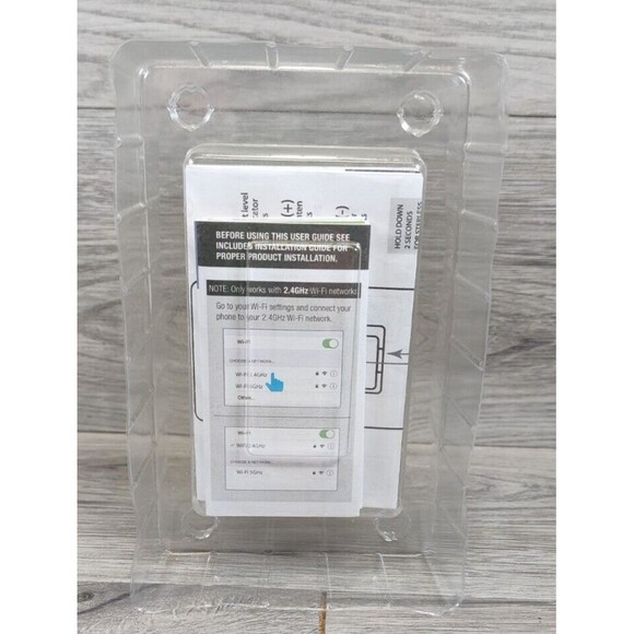 Feit Electric DIM/WIFI Smart Wi-Fi Dimmer - White-Google-Apple - Picture 9 of 11